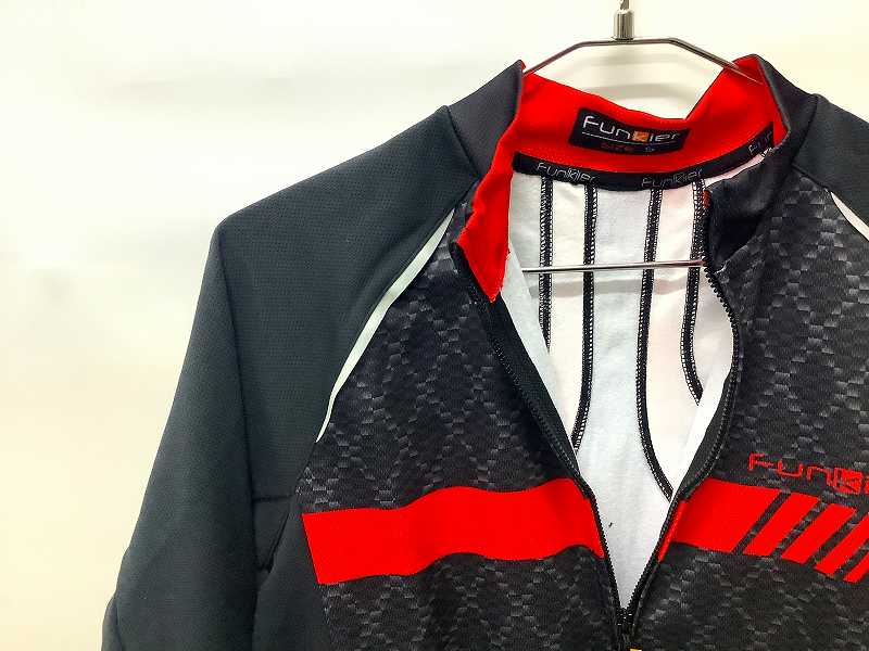 長袖サーマルジャージ PRO S BLK/RED