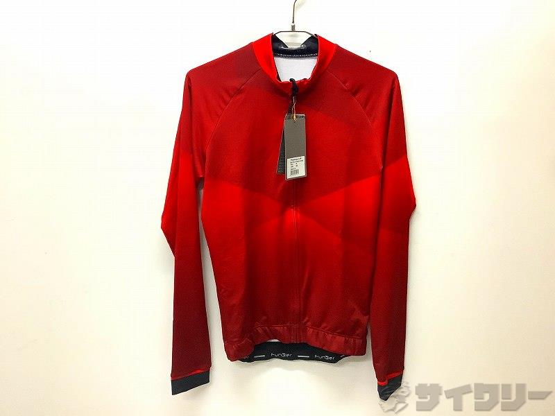 長袖サーマルジャージ M　RED Placenza