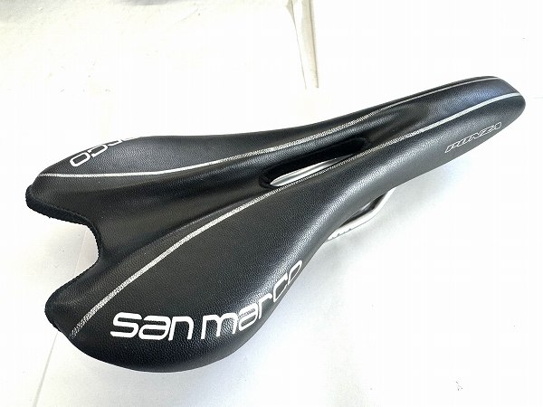 サドル PONZA スチールレール ブラック