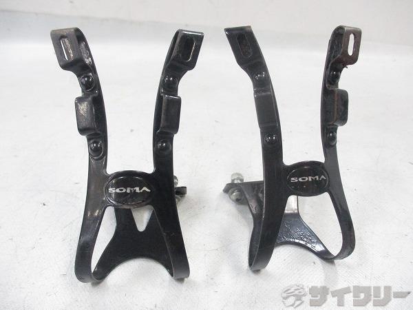 ダブルストラップ用トゥクリップ four gate toe clips