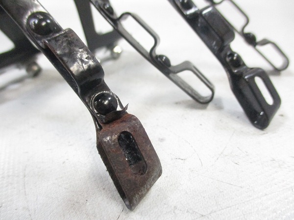 ダブルストラップ用トゥクリップ four gate toe clips