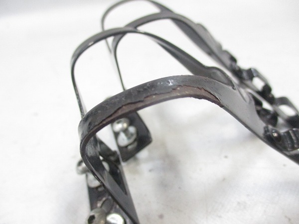 ダブルストラップ用トゥクリップ four gate toe clips