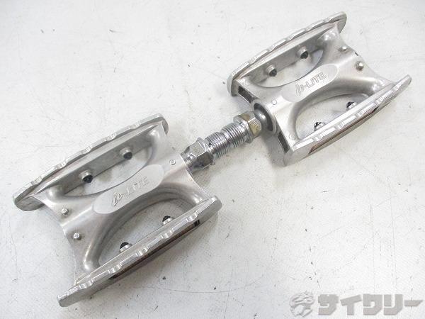 フラットペダル IC-LITE シルバー