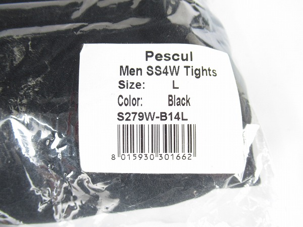 ロングタイツ Pescul MEN SS4W Tights　Lサイズ