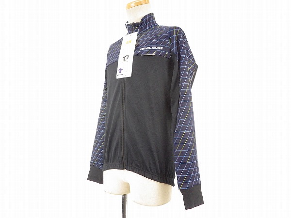 長袖フルジップサーモジャージ 3200-BL Mサイズ ネイビー