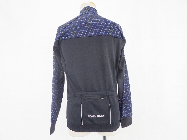 長袖フルジップサーモジャージ 3200-BL Lサイズ ネイビー