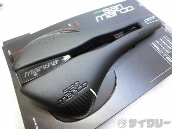 サドル MANTRA RACING PROTEK XSILITE ブラック 146mm