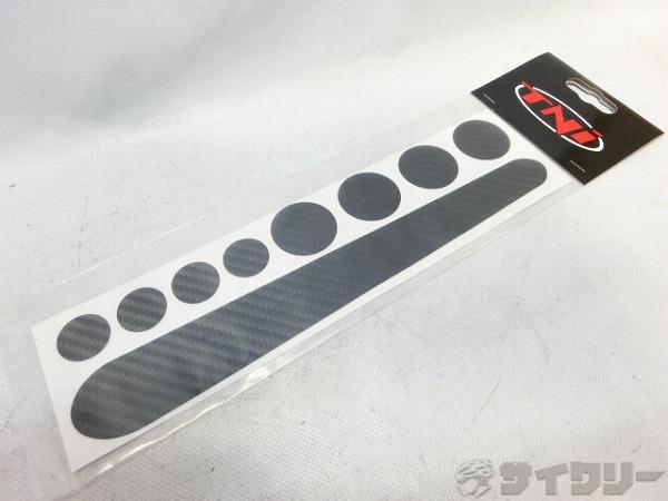 フレームプロテクターフィルム カーボン調 9pc