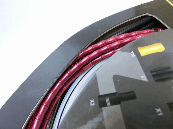 ロード用ブレーキケーブルセット　ROAD ELITE LINK BRAKE KIT  レッド