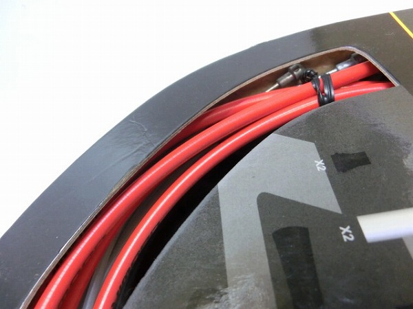 ロード用ブレーキケーブルセット　ROAD ELITE SEALED BRAKE KIT  レッド