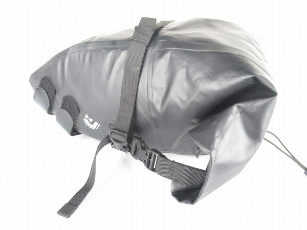 リアバッグ　サドルバッグ　ブラック　※破有