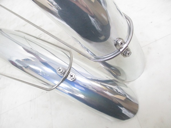 フェンダー前後セット シルバー