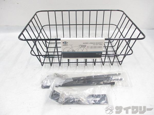 ワイヤードバスケット S ブラック