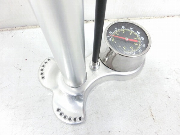 フロアポンプ AIR FISH シルバー