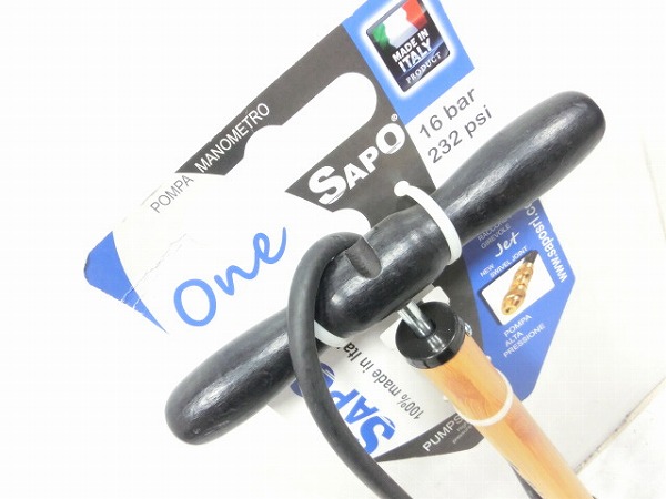 フロアポンプ ONE ウッドプリント ART098