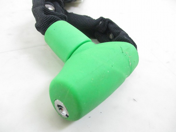 チェーンロック 楠木 5mm×60㎝ グリーン