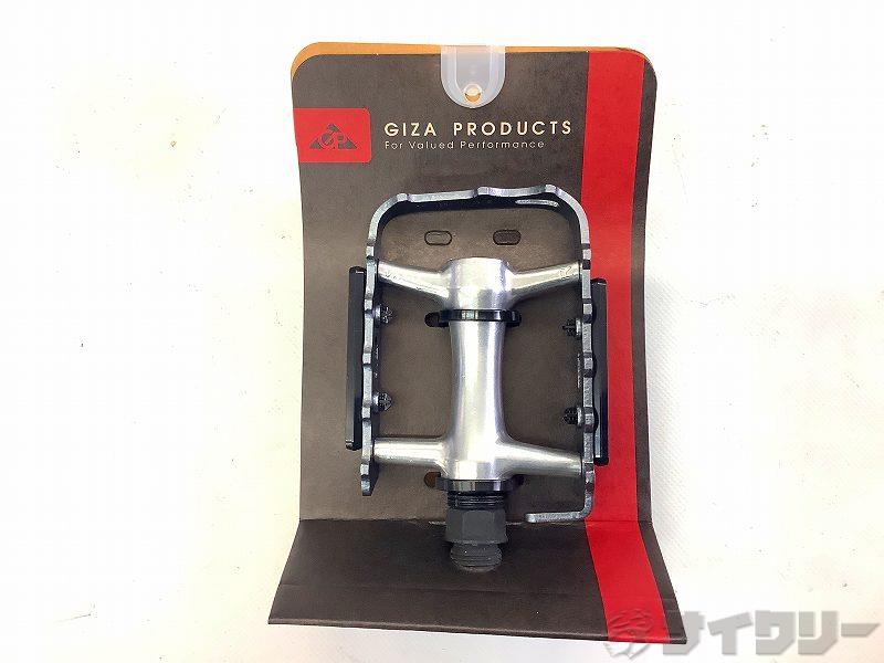 フラットペダル　PDL10008 ブラック/シルバー