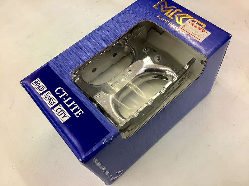 フラットペダル CT-LITE シルバー