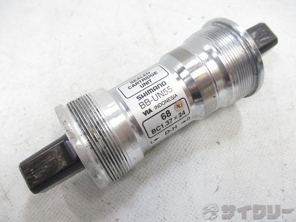 ボトムブラケット BB-UN55 JIS 68/115.5mm スクエア