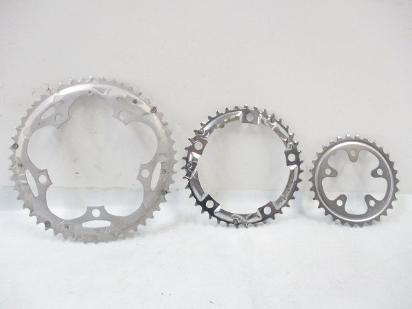 トリプル用チェーンリングセット 50-39-30T 130-74bcd