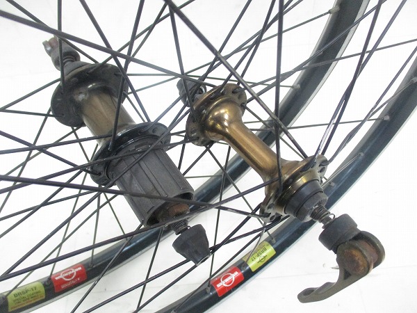 ホイールセット BRSP-17 BRUNOロゴ シマノフリー8-10s