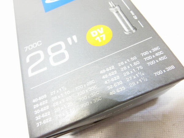 チューブ 700×28-45C 英式40mm