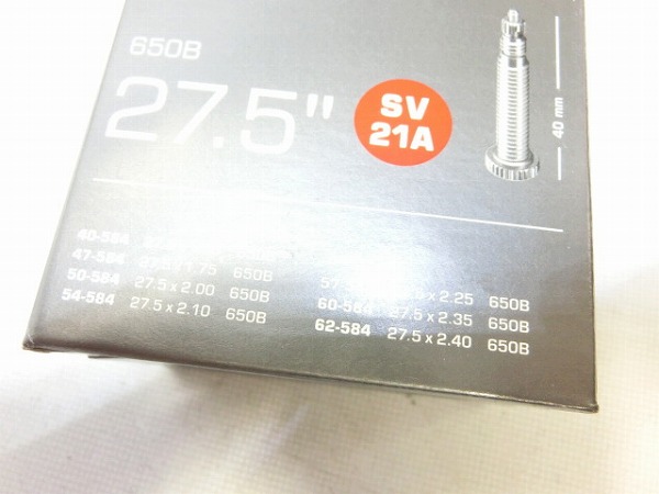 チューブ 27.5×1.50-2.40 仏式40mm