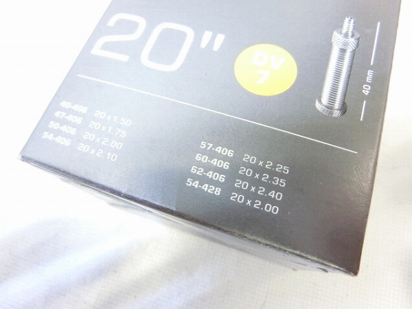 チューブ 20×1.50-2.40（406） 英式40mm