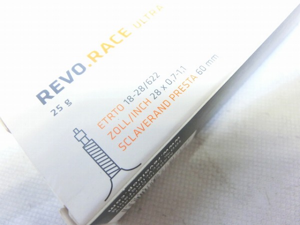 軽量TPUチューブ RACE ULTRA 700×18-28C/25g/仏式60mm