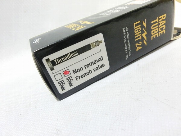 チューブ LIGHT24 700×18-28C 仏式65mm