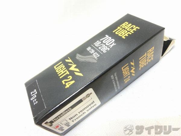 チューブ LIGHT24 700×18-28C 仏式85mm