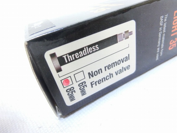 チューブ LIGHT35 700×18-32C 仏式85mm