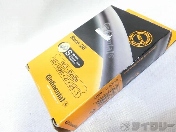 チューブ RACE28 700×18-25C 仏式60mm