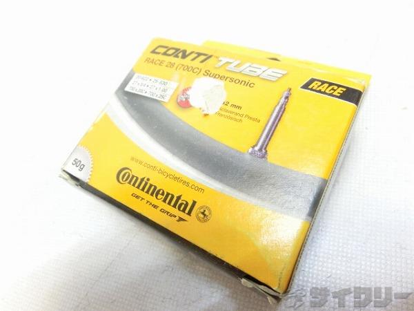 チューブ Supersonic 700×20-25C 仏式42mm