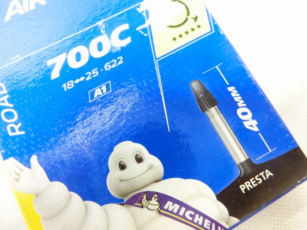 チューブ AIR STOP 700×18-25C 仏式40mm