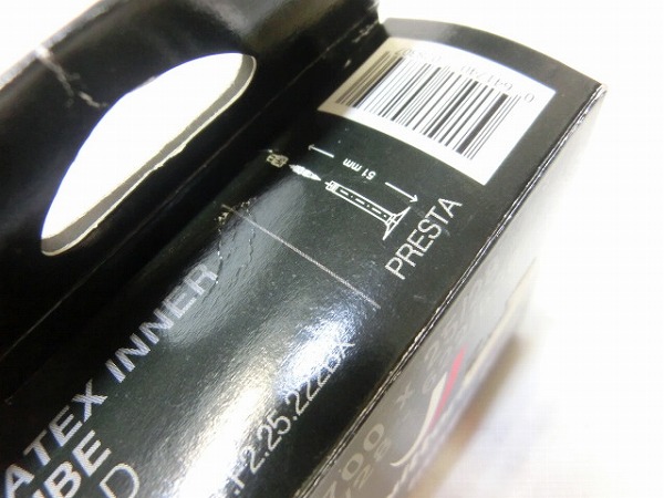 チューブLatec Inner Tube 700×25-28C 仏式51mm