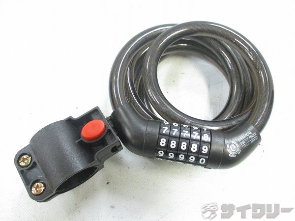 ダイヤル式ロック 5桁 ブラック