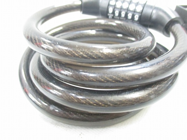 ダイヤル式ロック 5桁 ブラック