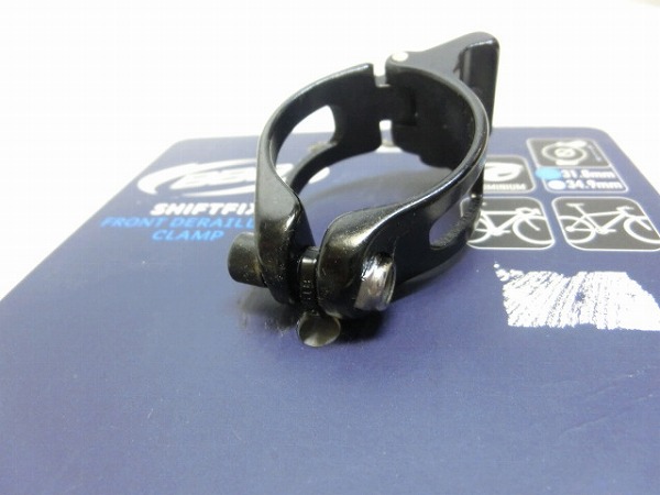 フロントディレイラーマウントアダプター 31.8mm