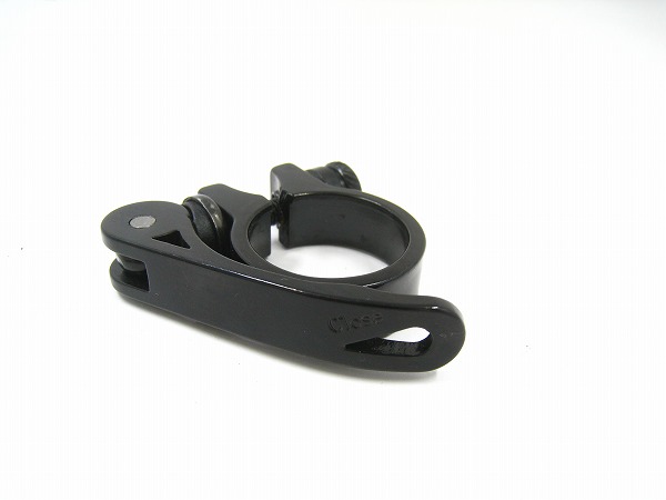 シートクランプ クイックレバー 31.8mm ブラック