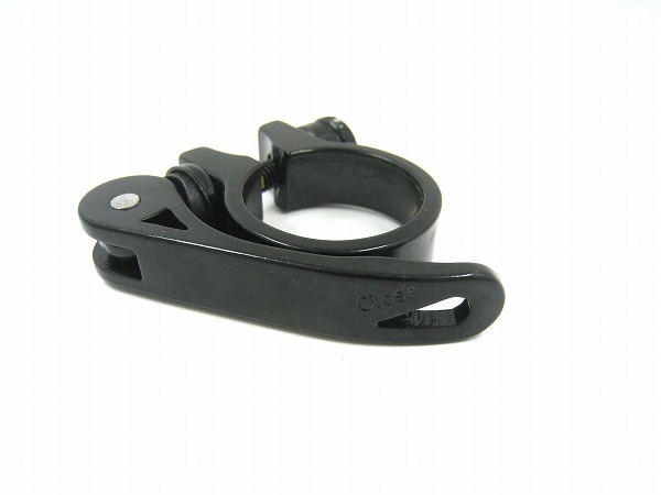 シートクランプ クイックレバー 31.8mm ブラック