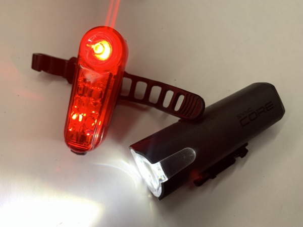 フロント/リアライト HL-NW100RC/TL-NW100K ※マウント欠品