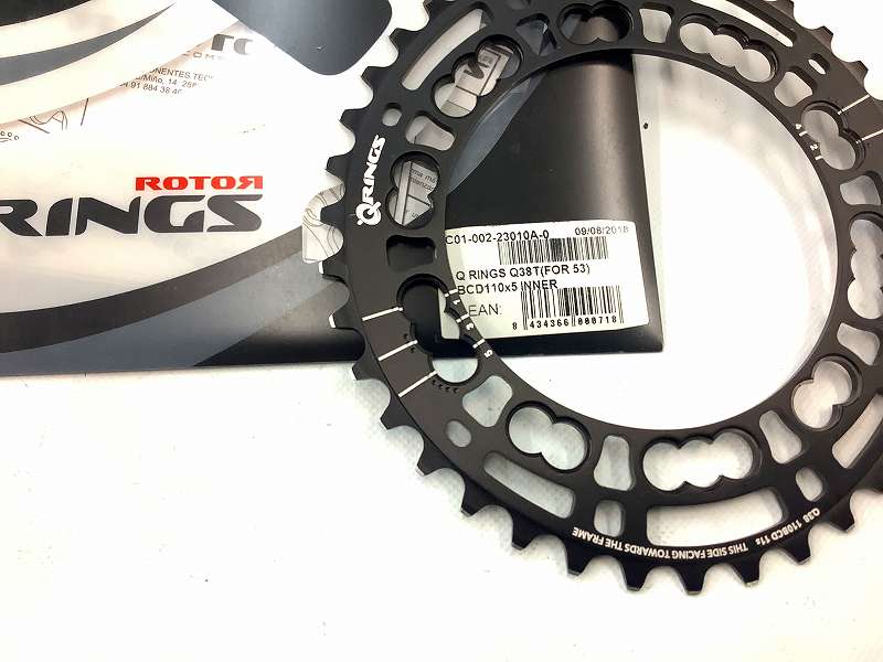 楕円インナーチェーンリング 38ｔ/PCD110mm/5穴