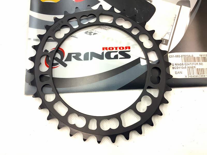 楕円インナーチェーンリング 34ｔ/PCD110mm/5穴