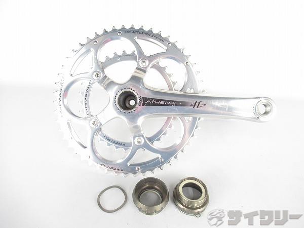 クランクセット ATHGNA　シルバー　50/34T　170mm　ウルトラトルク
