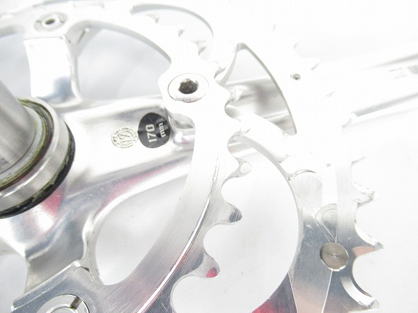 クランクセット ATHGNA　シルバー　50/34T　170mm　ウルトラトルク