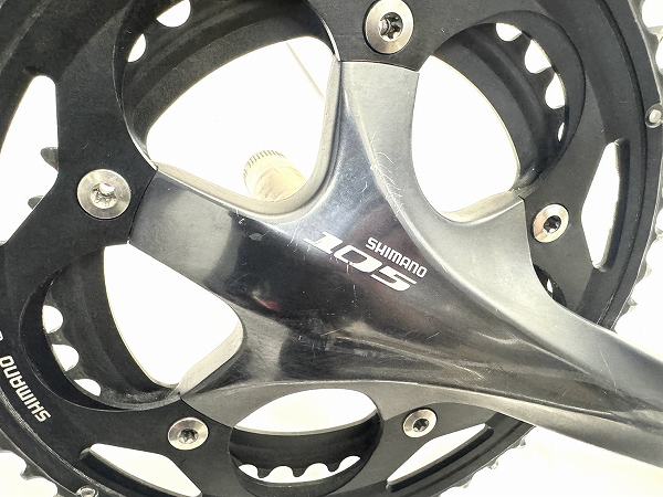 クランクセット FC-5700 105 170mm 52/39T 欠品・削れあり