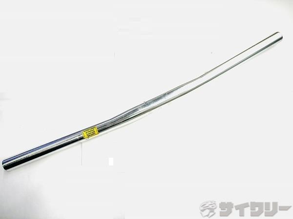 フラットバーハンドル 約540mm(実測）/25.4mm シルバー
