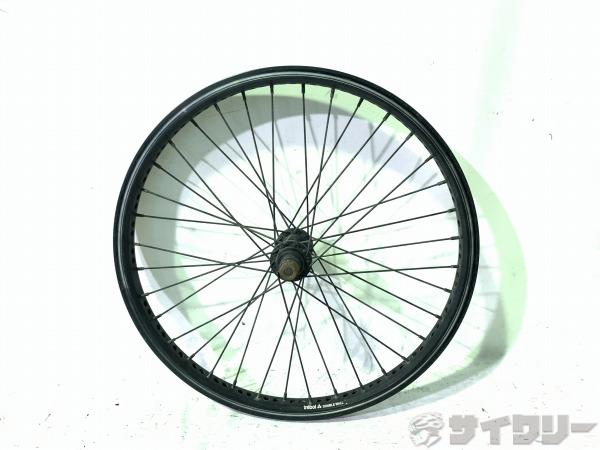 BMXフロントホイール 20インチ(406) 100mm 36H ※錆あり