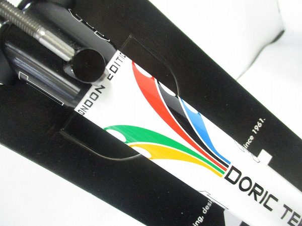 カーボンシートポスト DORIC TEAM オリンピックモデル φ31.6mm/350mm